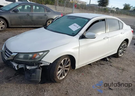 2015 Honda Accord Sport from USA, damaged, VIN 1HGCR2F55FA193557